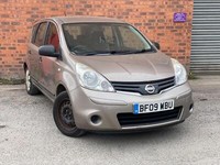 2009 Nissan Note 1.4 16V Visia Euro 4 5dr MPV Petrol Manual