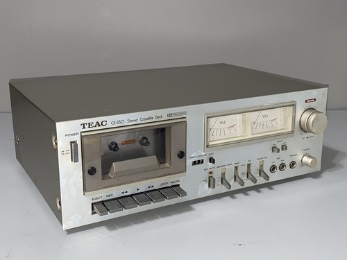 SERVICED Teac CX-350 Vintage Cassette Deck In Working Condition