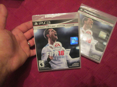 FIFA 18: Legacy Edition PS3 Sony  RONALDO NEW FACTORY SEALED SPORT SOCCER 