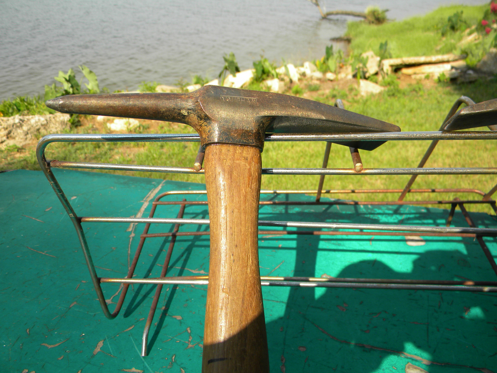 Qty 3 Vaughan Hammers Brick Layers/  Welders / & 24Oz 505M Hammer Head