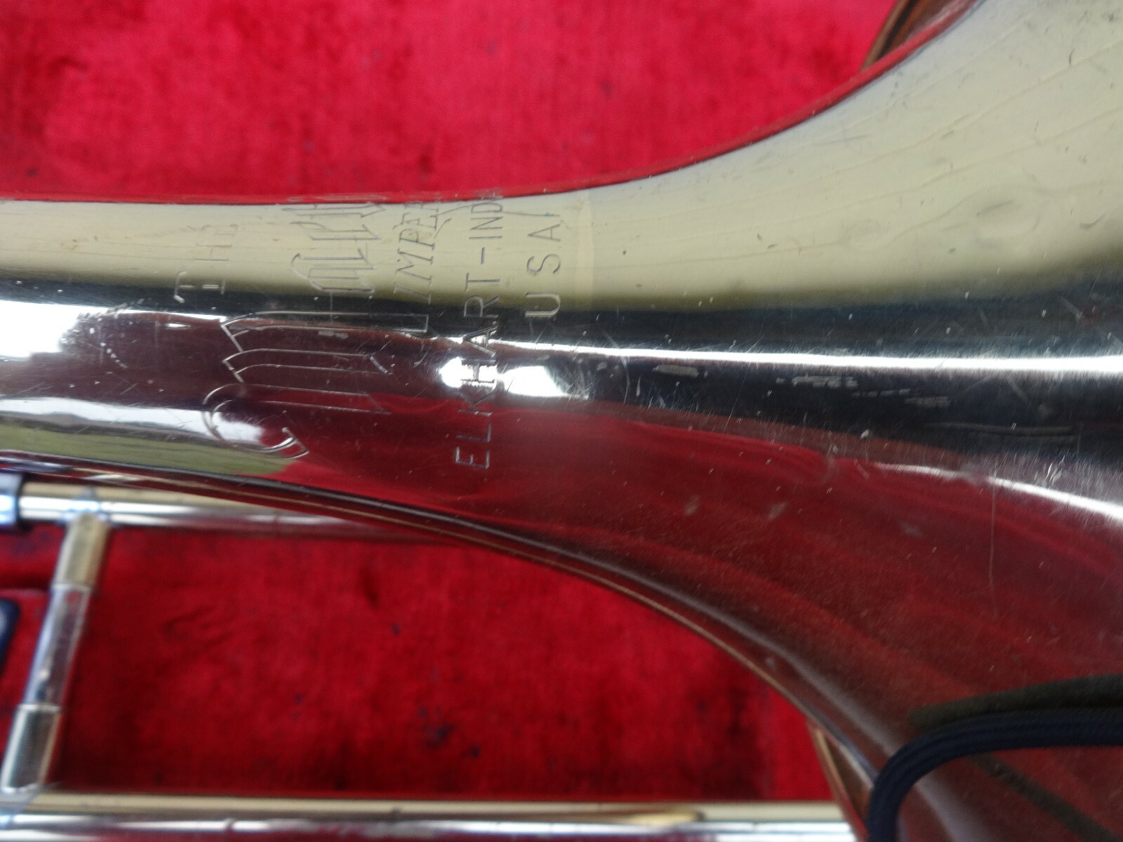 VINTAGE 'THE MARTIN IMPERIAL' SLIDE TROMBONE ELKHART-IND. U.S.A.