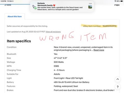 Item photo(s) from verified buyer