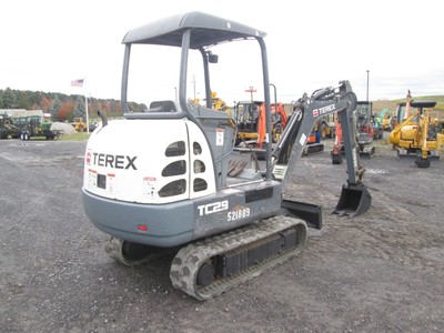 Terex TC29 Used Mini Excavator Farm Tractor Dozer