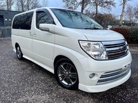 2009 Nissan Elgrand RIDER AUTECH FRESH IMPORT 3.5 V6 AUTO 8 SEATS MPV 4.5/B GRAD