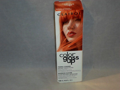 Clairol Color Gloss Up TERRA COPPER Instant Toning Gloss 4.3 fl oz   (10 Washes)