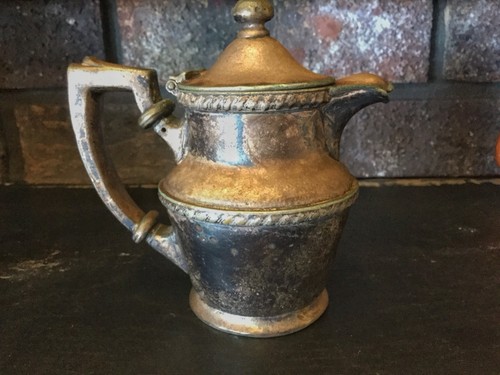 Rare Vintage Duquesne Club Philadelphia PA Teapot International Silver Co