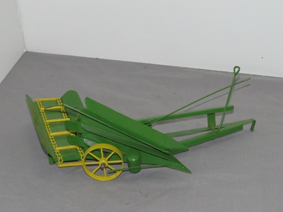 Vintage John Deere CORN Binder CUSTOM Toy 1:16 Metal Scratch Built TJ Vintage