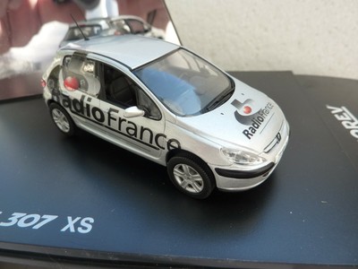 NOREV COLLECTION REF 473730 PEUGEOT 307 XS RADIO FRANCE NEUF EN BOITE