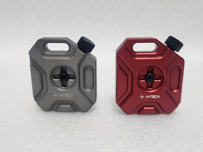 H-TECH RC1/10 Scale Crawle CNC Aluminum Jerry Can For TRX-4/6 SCX10 CEN F450/250
