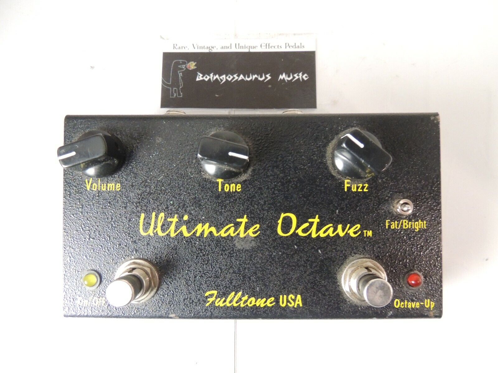 Fulltone Ultimate Octave Fuzz Effects Pedal Free USA Fulltone Ultimate Octave Fuzz Effects Pedal Free USA