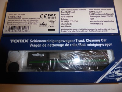 transparent TOMYTEC 976426 Schienenreinigungswagen