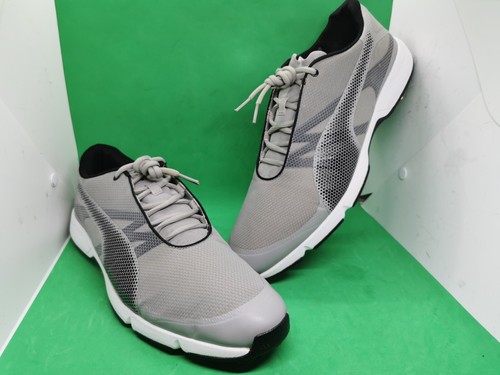 7073-10★新品★PUMA IGNITE DRIVE DISC プーマ　イグナイトドライブディスク　ホワイト×ブラック　25.5cm 189414★激安！現品限り！ Puma Ignite Drive Sport Golf Shoes Men 13 189404 01 Drizzle-Black