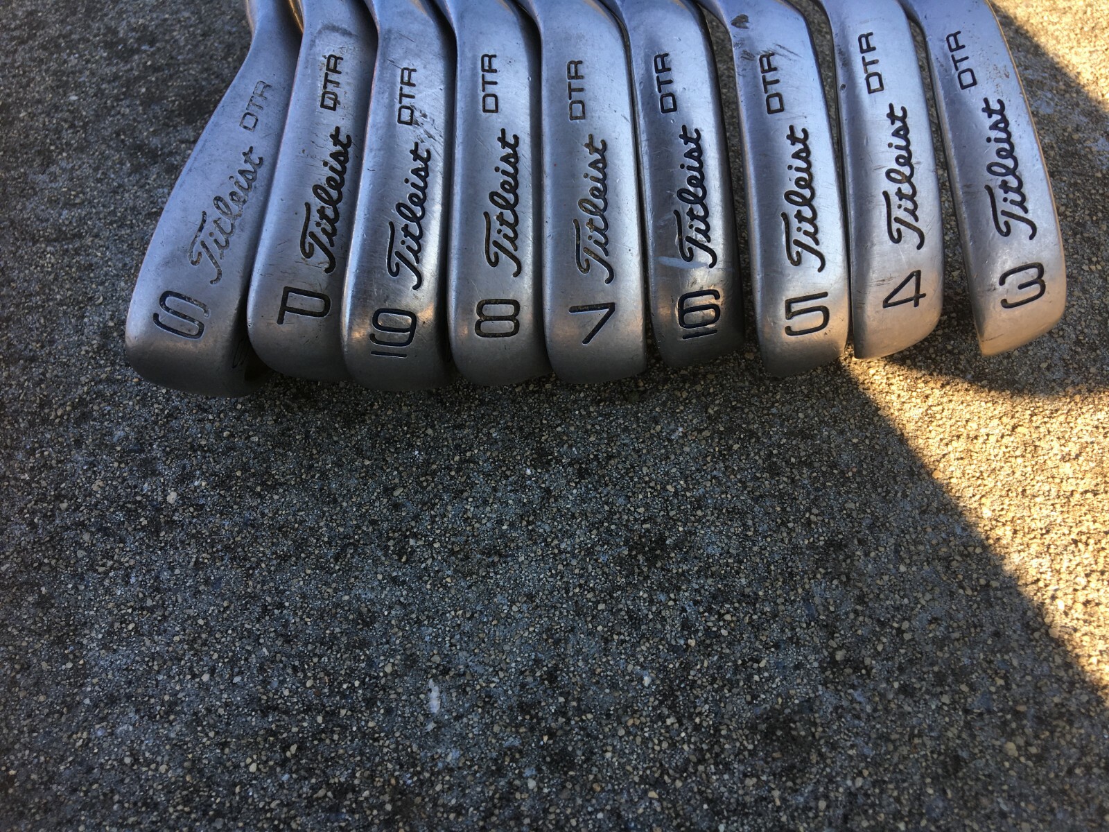 Titleist DTR Iron Set 3-PW-SW Dynamic Gold Steel S300U