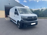 2025 25 REG RENAULT MASTER ADVANCE LM35 MEDIUM ROOF 150PS EURO 6.3 VAN IN WHITE