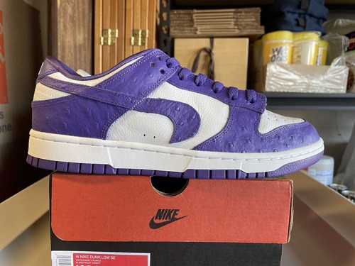 2021 Nike Dunk Low SE Flip The Old School 9 Mens Ostrich