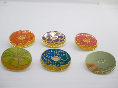 ODYSSEY OF THE MINDS 2016 COLLECTOR PINS PAINTED SKY ARIZONA -- DONUTS 6 PC SET