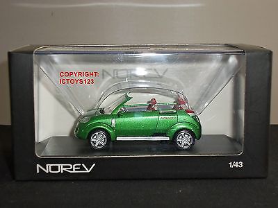 NOREV 360015 OPEL FROGSTER GREEN DIECAST MODEL CAR