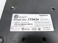 VW Passat 3C B6 06-10 Nokia Steuergerät Telefon Interface Bluetooth ECU Modul VW Passat 3C B6 06-10 29.05.2007... Vorschau 2
