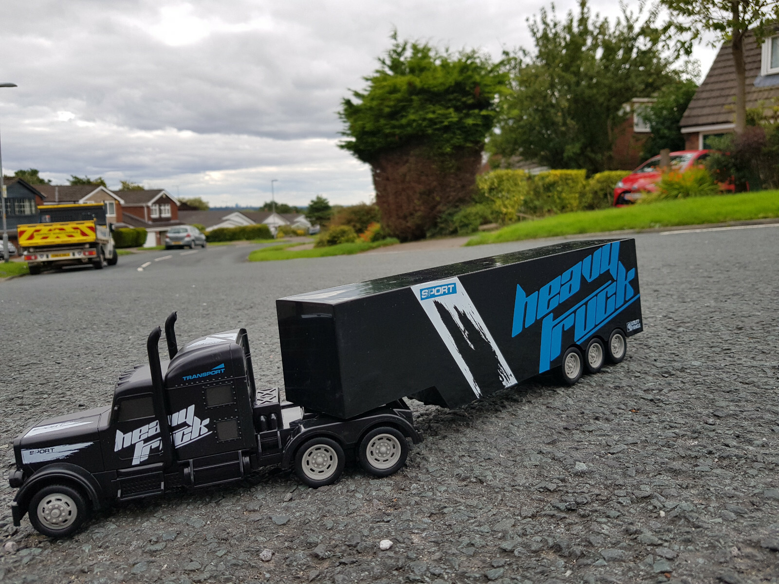 2.4GZ Large American Heavy Lorry Truck 46cmL Radio Remote Control Car | eBay