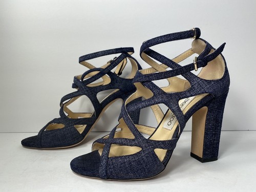 累積売上総額第１位！VIPセール★JIMMY CHOO★LANDON DENIM 1点限り！VIPセール☆累積売上総額第1位！┃JIMMY CHOO PENNY