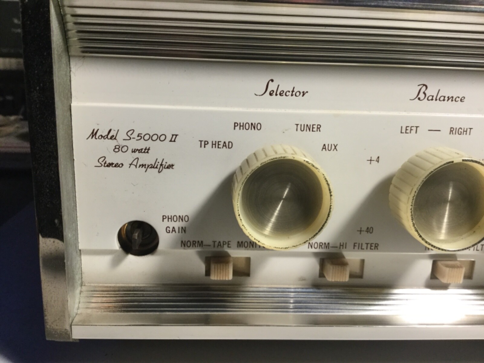 Sherwood S-5000 II tube amp and Sherwood S-3300 solid state tuner from the early