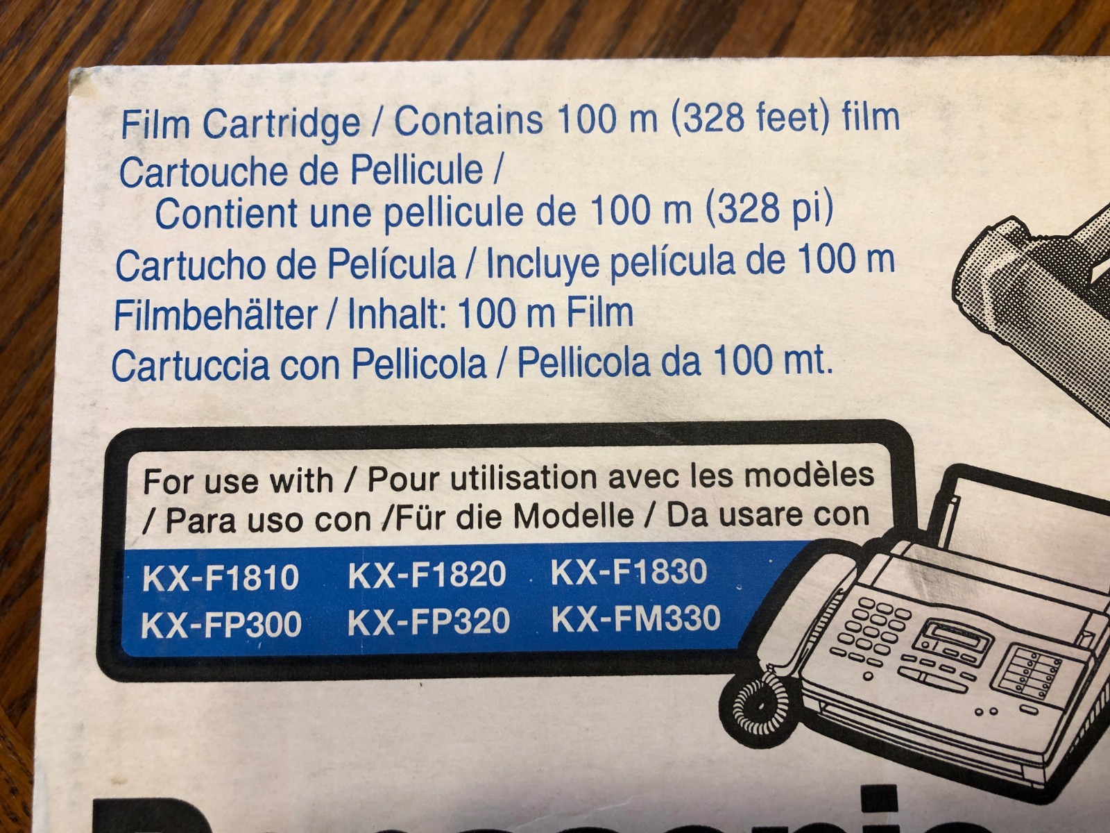 Panasonic KX-FA135X Fax Machine Film Cartridge NIP