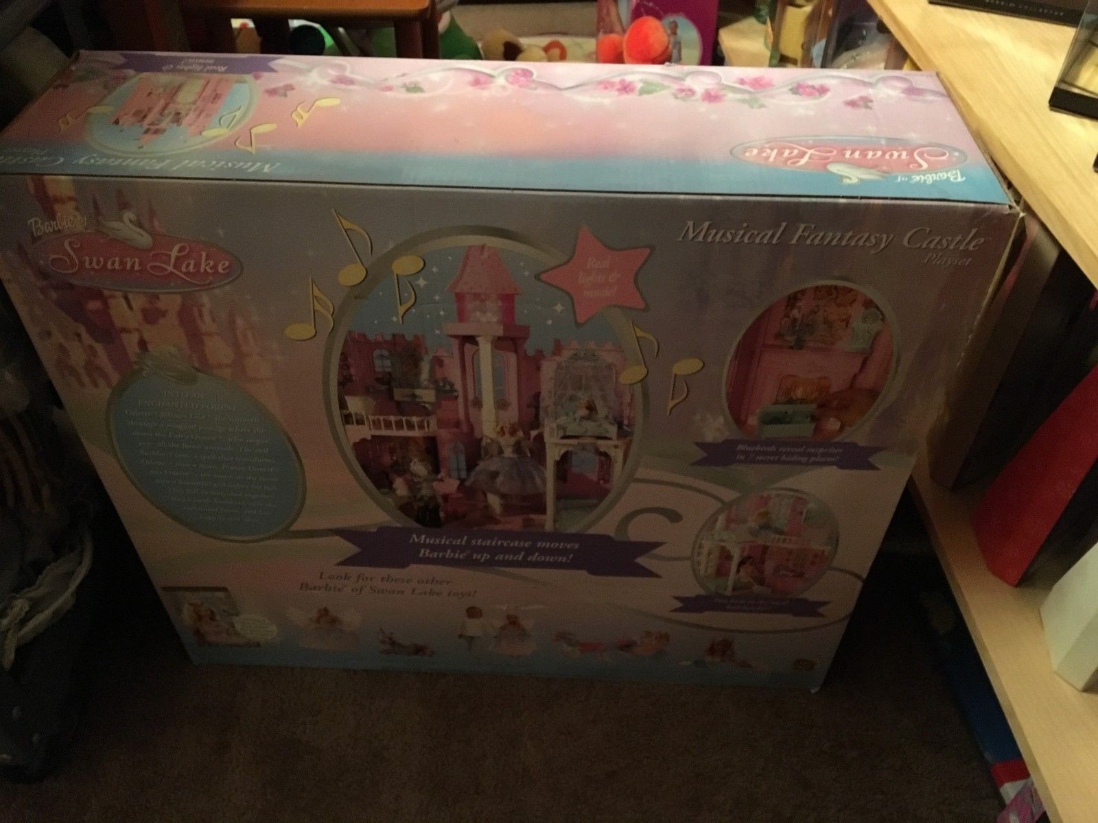 barbie swan lake castle