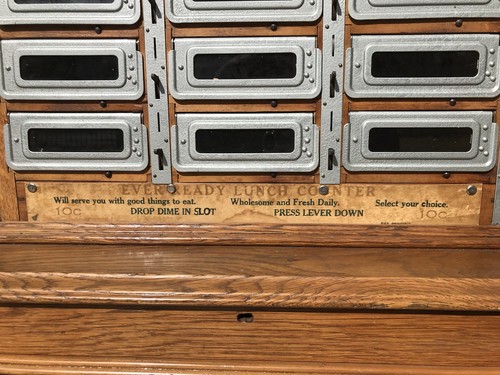 Coin Op Eveready Lunch Counter - Very Cool Machine - Vintage