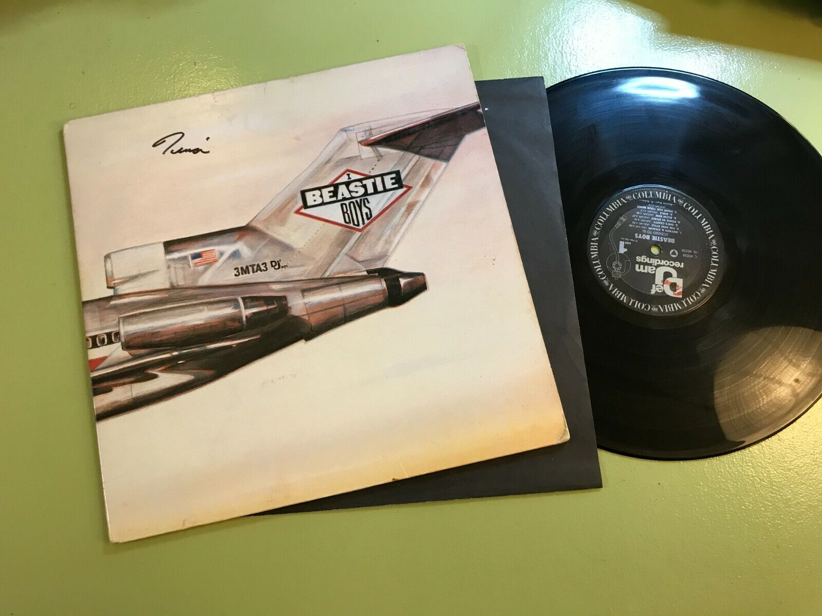 Beastie Boys Licensed to Ill lp orig '86 def jam gatefold w/inr license rap rock Beastie Boys Licensed to Ill lp orig '86 def jam gatefold w/inr license rap rock
