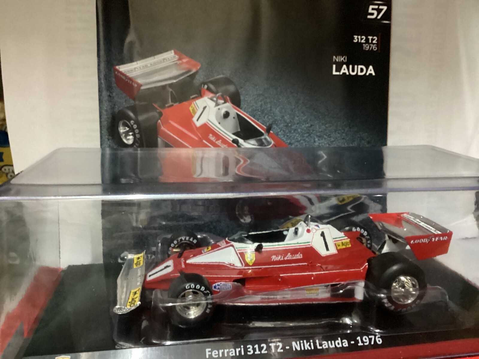 ミニカー Ferrari 312 T2 Niki Lauda 1976 OPO 10 - Miniature car Formula 1 1/43 Compatible with