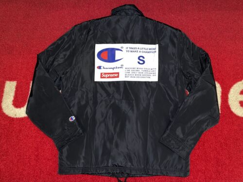SALE* 2018 F/W SUPREME CHAMPION LABEL COACHES JACKET BOX SALE* 2018 F/W SUPREME CHAMPION LABEL COACHES JACKET BOX