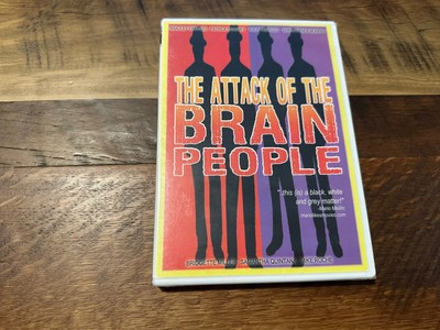 The Attack of the Brain People DVD*2013 Obscure Horror*OOP*Rare*NEW*