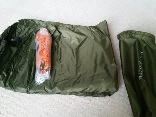W-UpBird 10x10 camping tarp shelter green