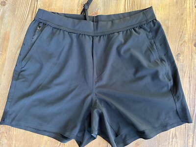 NWOT Ten Thousand Men's 5'' Interval Shorts w/o Liner Black Large Training Run