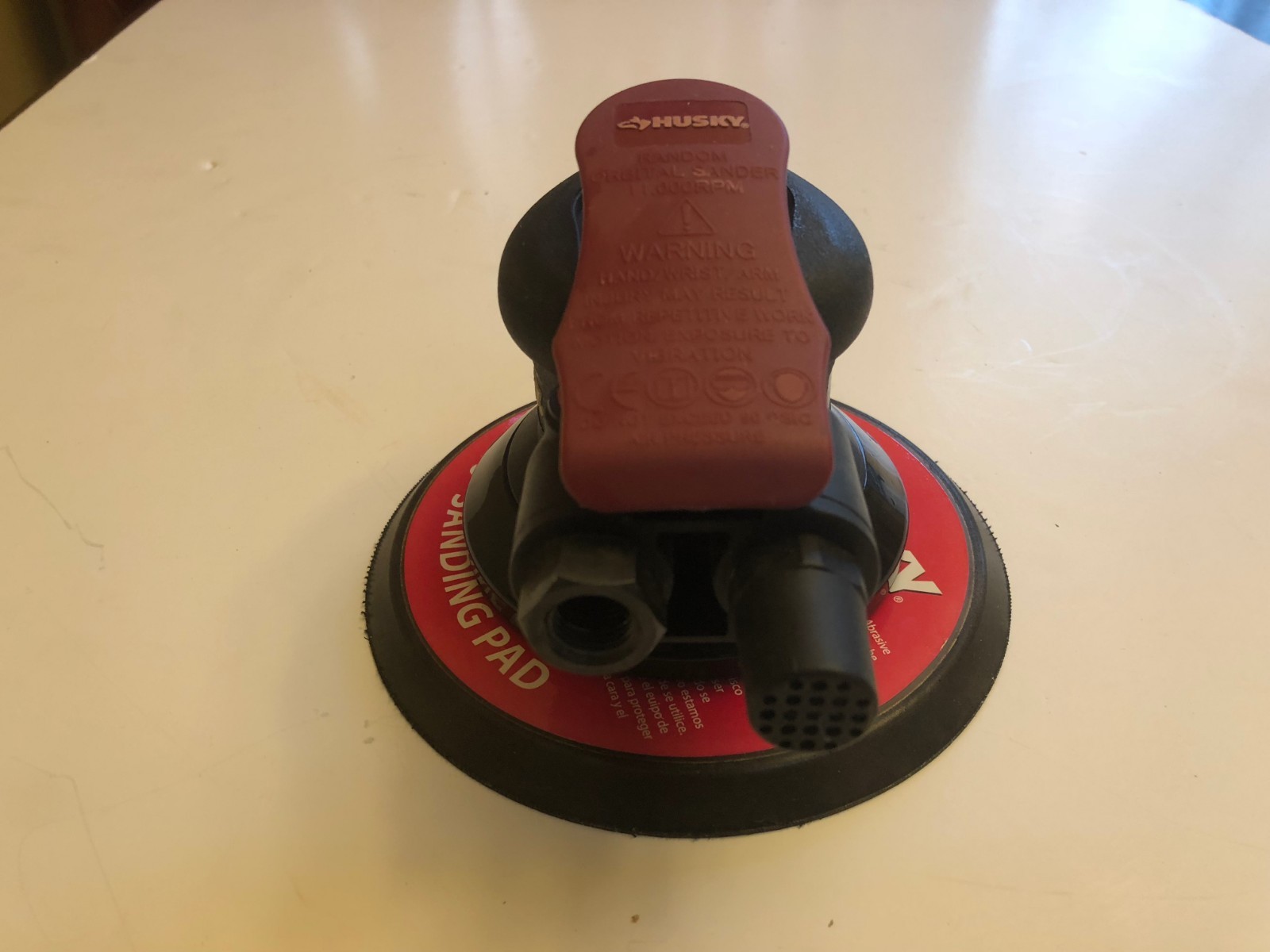 Husky 6 in. Low Vibration Palm Sander