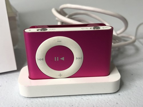 APPLE  iPOD  SHUFFLE  2ND GEN.  PINK  2GB  Loaded With Songs