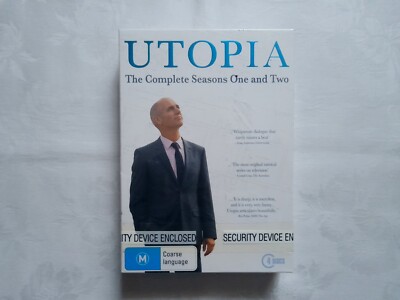UTOPIA The Complete Seasons One And Two (Region 4 DVD - NEW/SEALED)
