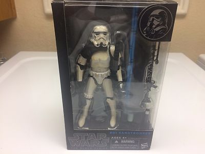 Star Wars Hasbro Black Series 6quot Inch Figure 01 Sandtrooper NEW SEALED