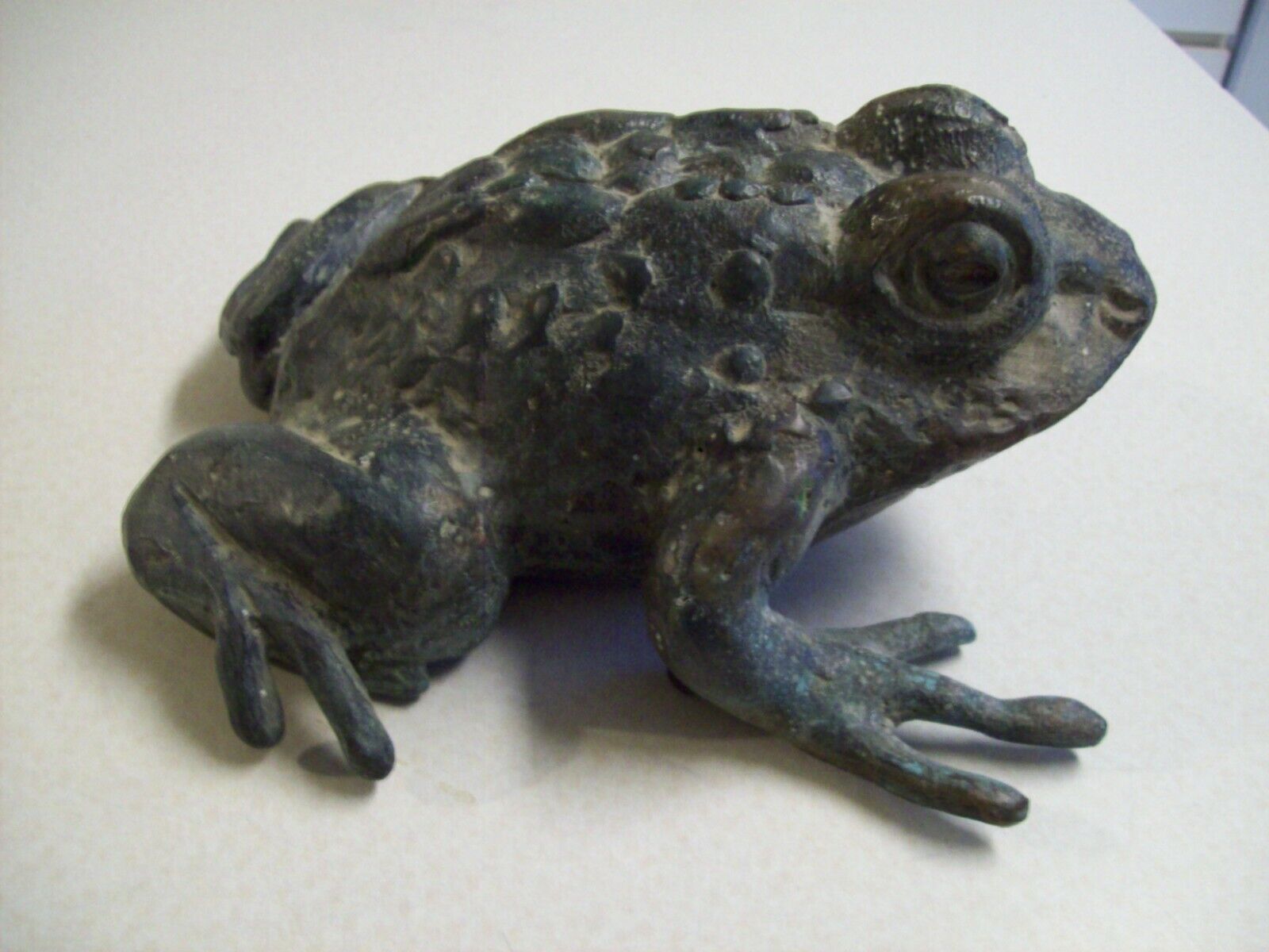 Vtg Large Bronze ? Toad/Frog