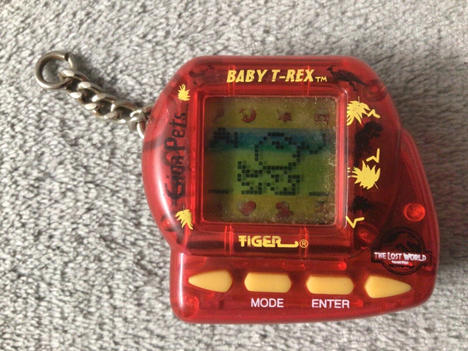 Vintage '97 Tiger Electronics Giga Pets Baby T-Rex Jurassic Park The Lost World | eBay Vintage '97 Tiger Electronics Giga Pets Baby T-Rex Jurassic Park The Lost World | eBay