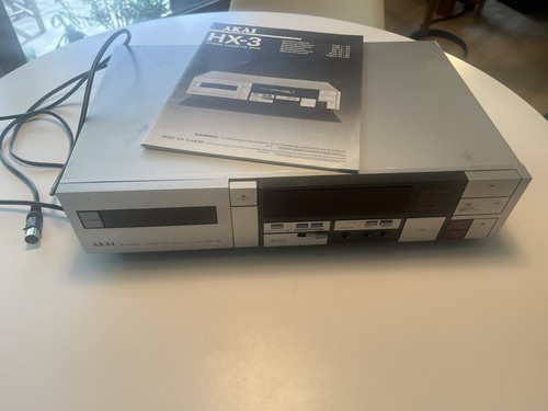 Akai HX-3 Cassette Deck with Box and Manual