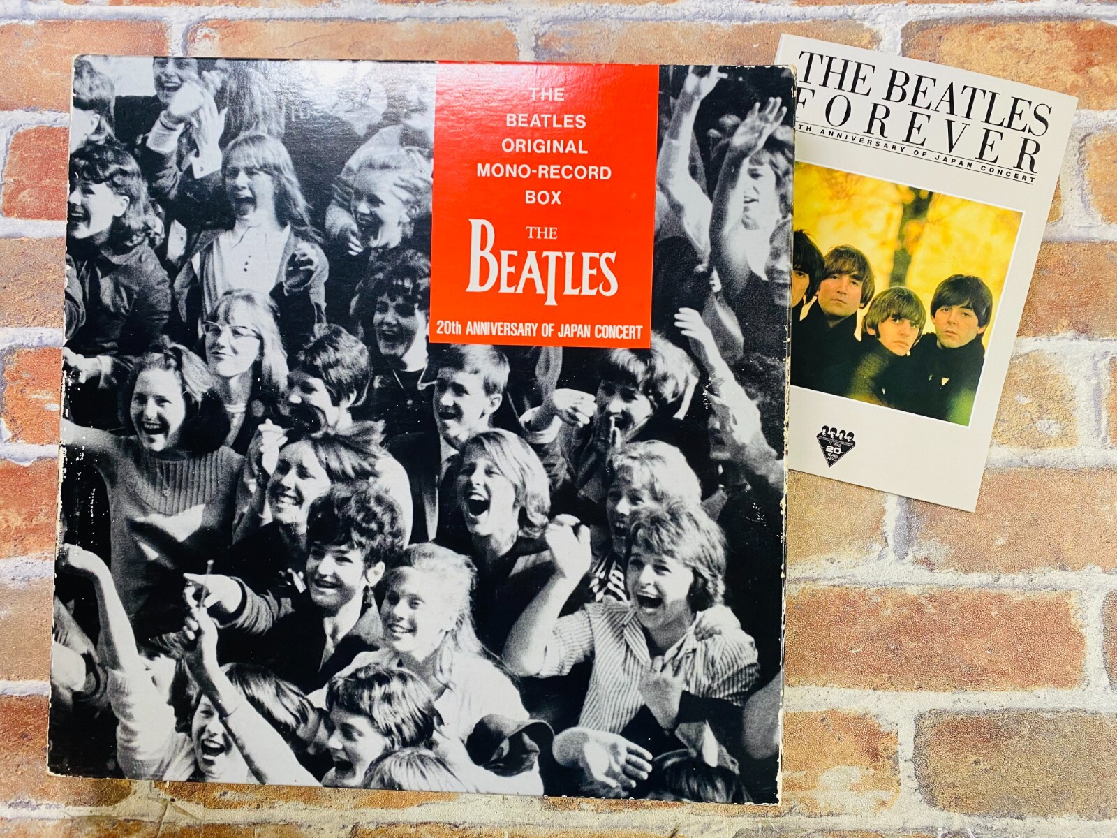 洋楽 THE BEATLES ORIGINAL MONO RECORD BOX THE BEATLES Original Mono Record Box 20th Anni. Japan RED