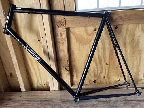 Handmade Mark Nobilette TIG-Welded Chromoly Road Frame 