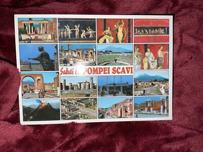 Vintage Postcard ~ Napoli ~ Pompei Scavi ~ Pompei ~ Italy