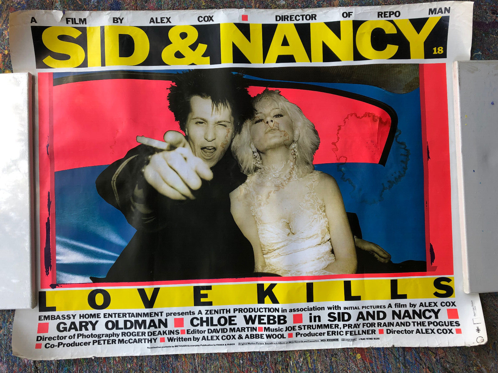 SID AND NANCY 映画パンフレット/ おまけPISTOLS レコード SID AND NANCY 映画パンフレット/ おまけPISTOLS レコード