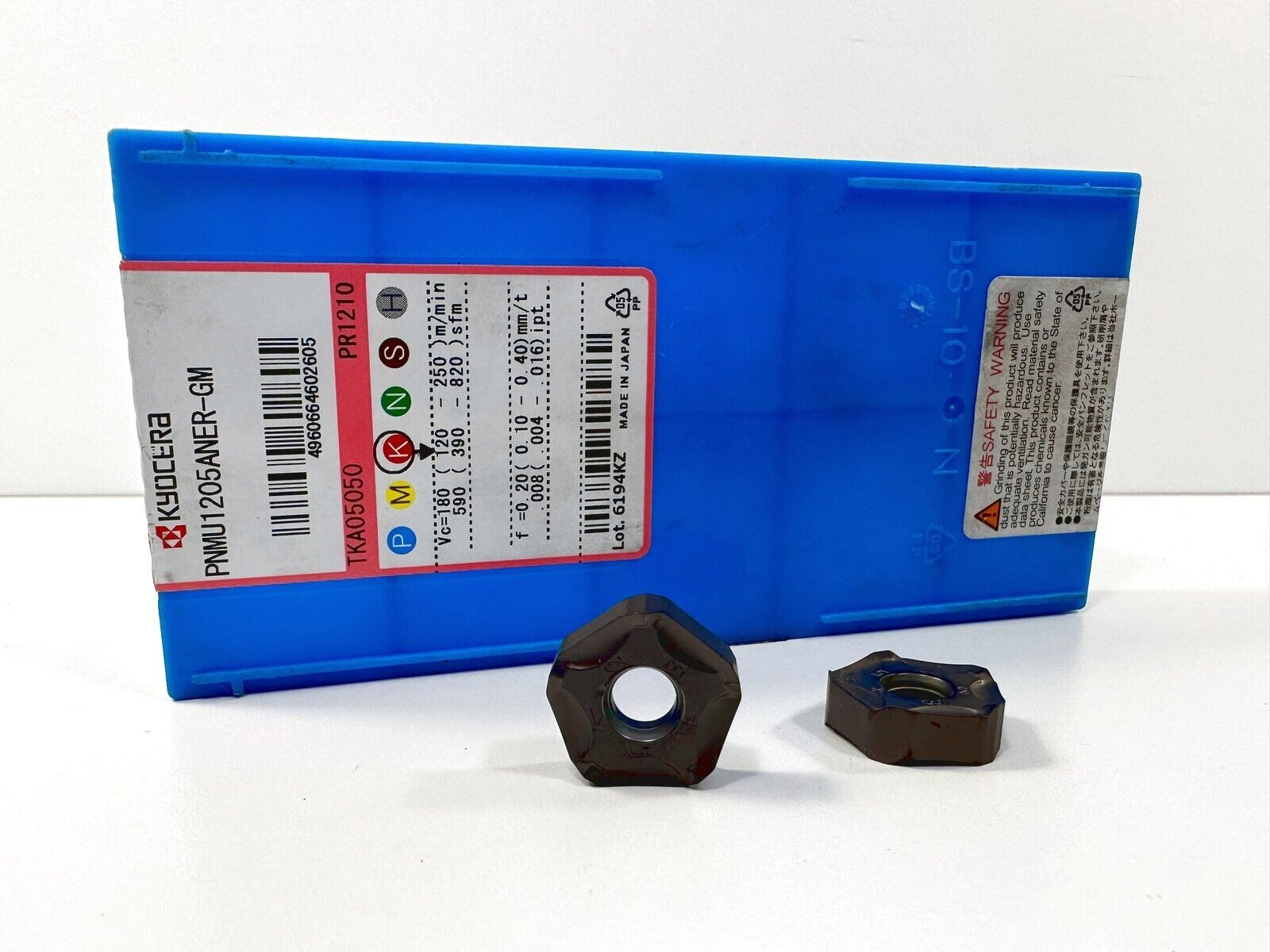KYOCERA PNMU1205ANER-GM New Carbide Inserts Grade PR1210 KYOCERA PNMU1205ANER-GM New Carbide Inserts Grade PR1210