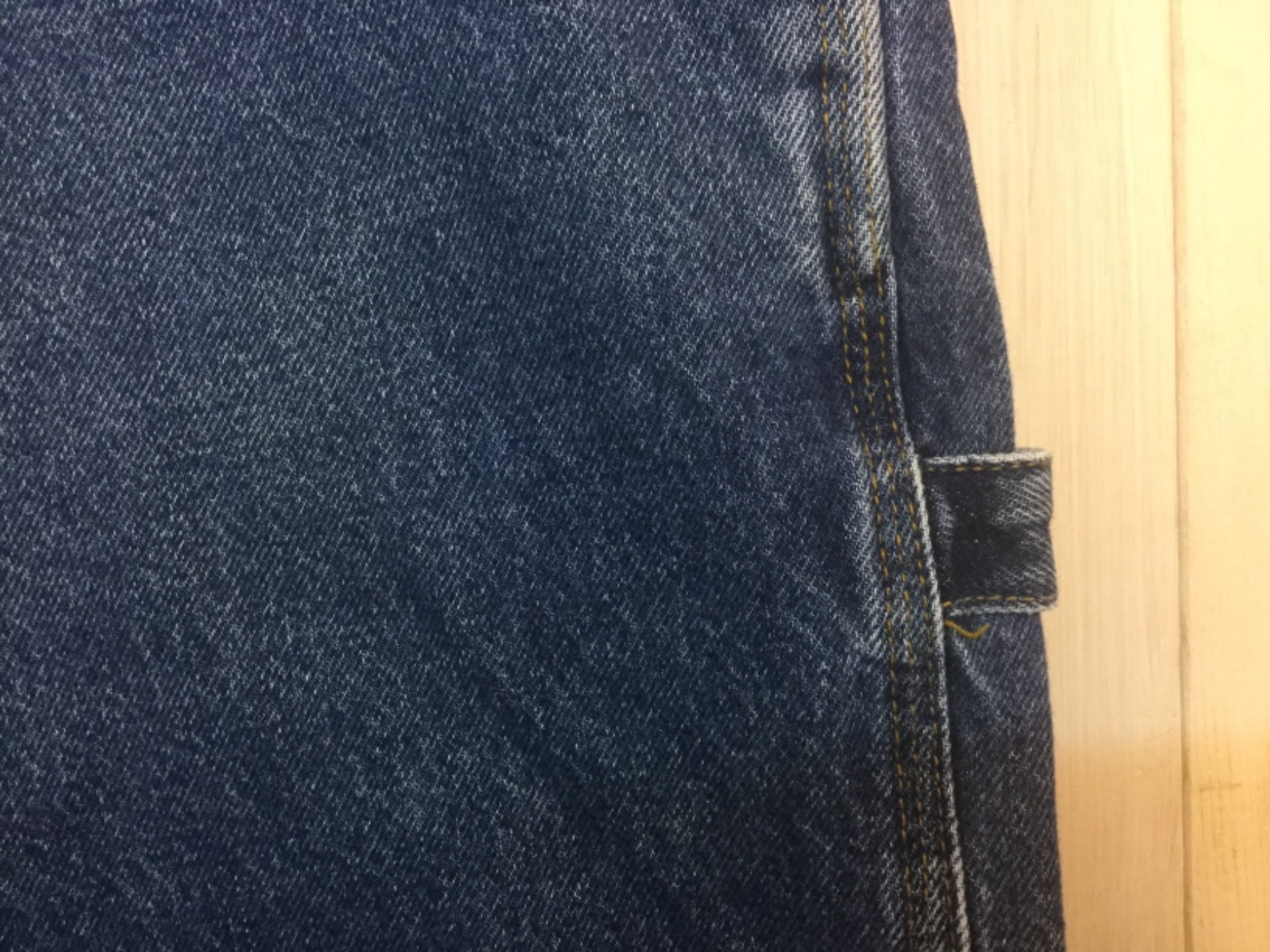 Jeep Teflon HT Mens Carpenter Denim Shorts Size 48 Blue Big Tall F8