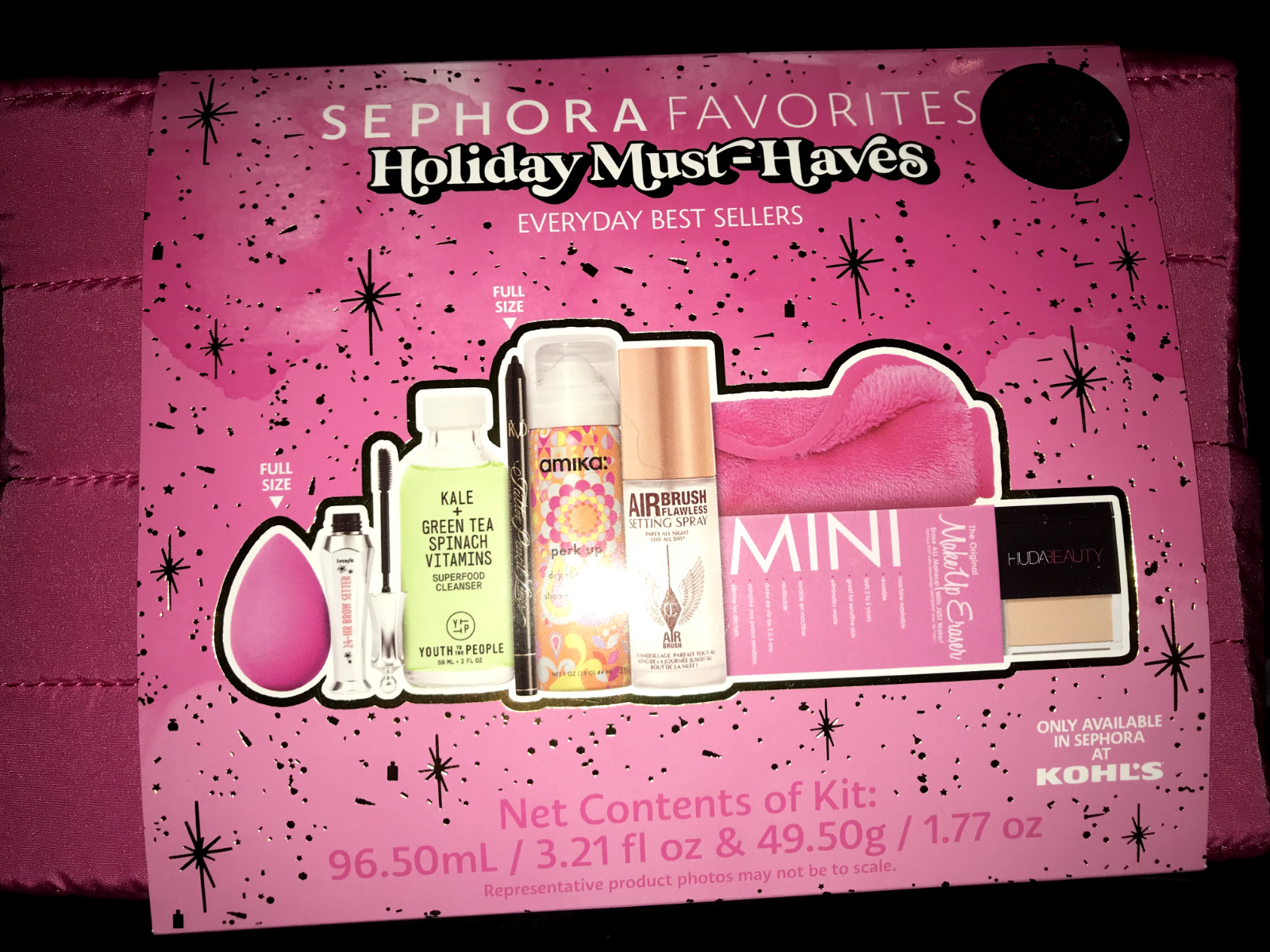 SEPHORA FAVORITES Must Haves 8 pc Holiday Gift Set HUDA Charlotte