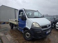 VAUXHALL MOVANO 2.5 DIESEL MWB DROPSIDE NO VAT