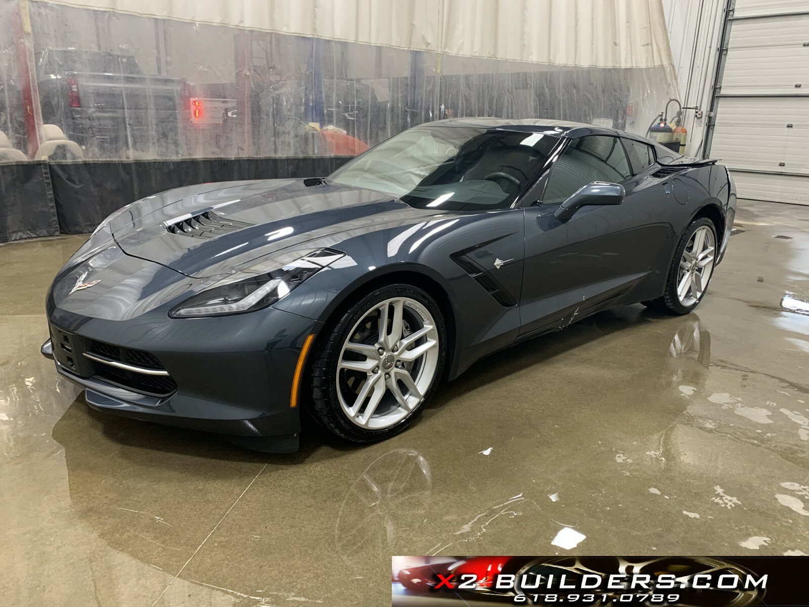 2019 Shadow Gray Metallic Corvette For Sale Granite City, Illinois